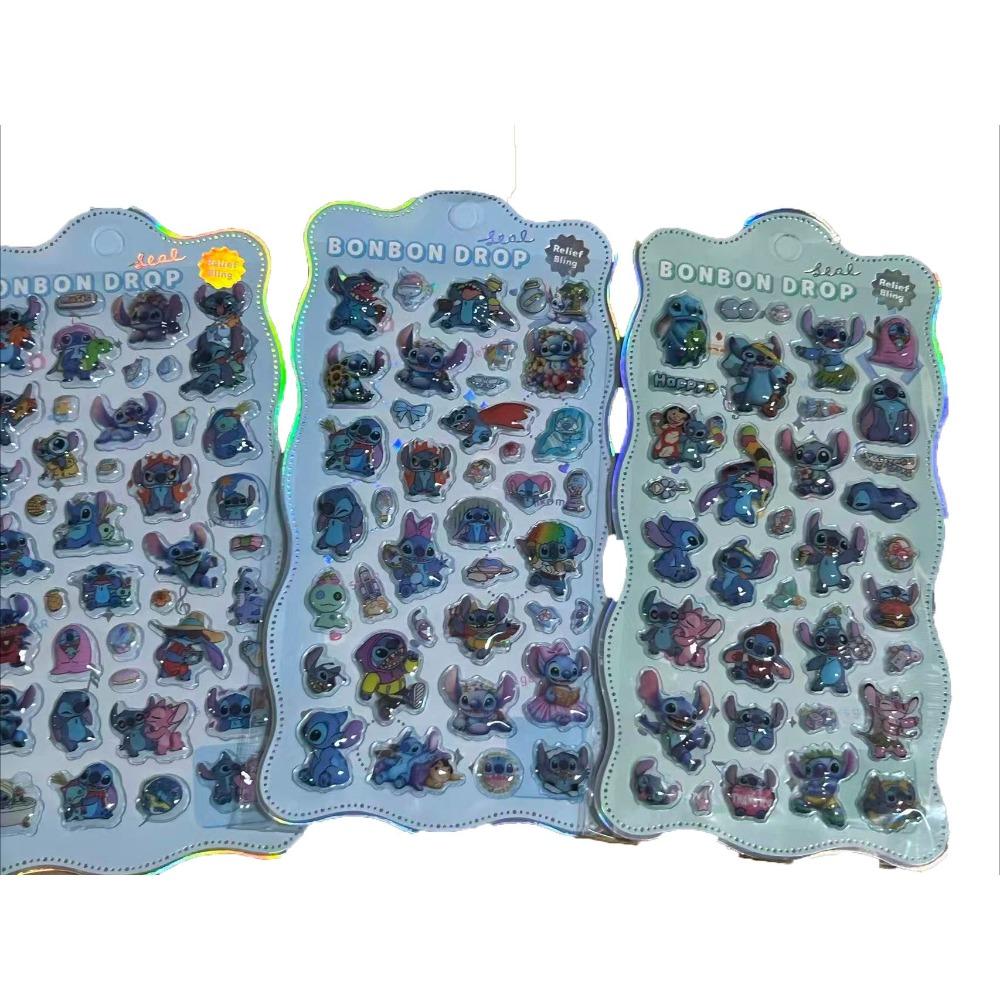 New Cute Cartoon Gemstone 3D Relief Stickers With High Aesthetic Value, Hand Account Diamond Stickers, Water Cup Stickers