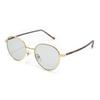 [MERRY PLEASURE] Sunglasses, Fashion Glasses, Men's & Women's, Boston Style, Round, Light Colored Lenses, Gold, Demi Brown, Gray, Smoke, Clear