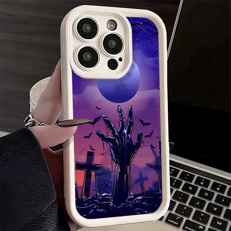 Phone Case for iPhone 17 Air 16E 15 16 Pro Max Gothic Vampire Scarlet Art Cover 14 Plus 13 12 Mini Soft Shell Silicone Fundas