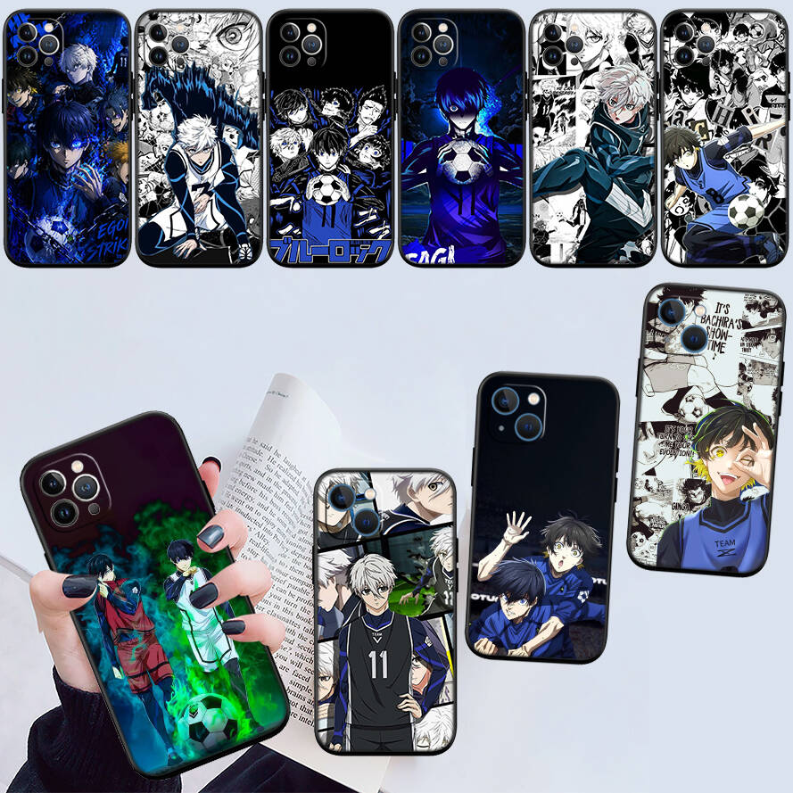 Blue Lock Phone Case for Xiaomi Poco C40 C51 C50 C55 C65 C71 C75 C85 F8 F7 F6 F5 F3 F2 X7 X6 X4 X3 M7 M6 M5 M4 M3 M2 Pro