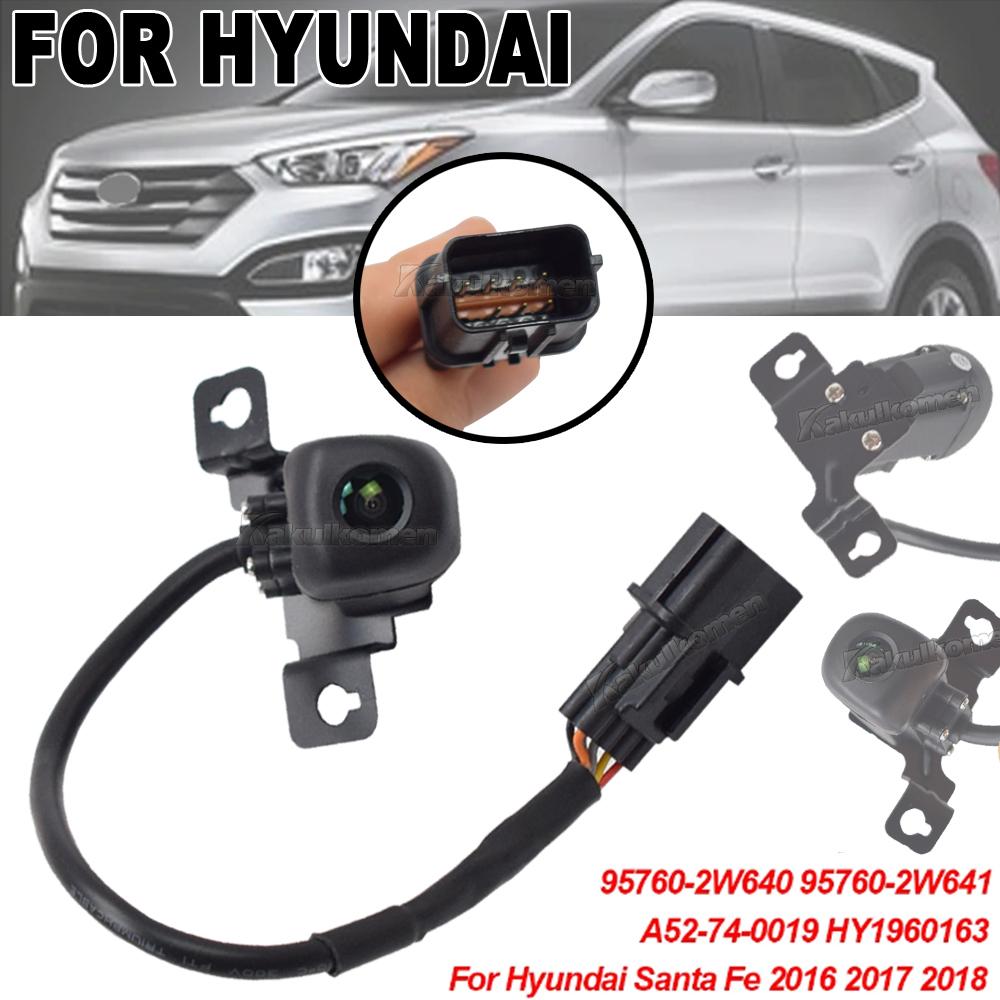 Car Rear View Camera For Hyundai Santa Fe 2016 2017 2018 Backup Parking 95760-2W640 95760-2W641 A52-74-0019 HY1960163
