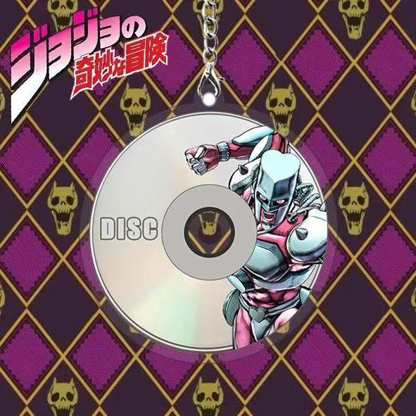JOJO's Bizarre Adventure Acryl Schlüsselanhänger und Rucksackanhänger Set