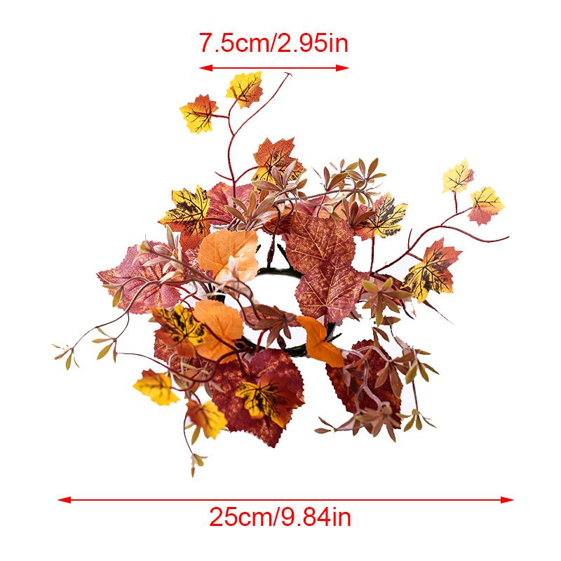 1PC Lightweight Wreath Halloween Decorations Mini Wreaths for Spooky Party Multiple Options Available