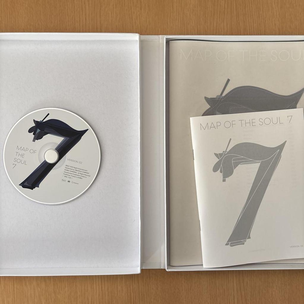 [USED] BTS MAP OF THE SOUL 7 4 types (sold separately)