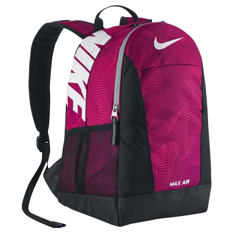 Nike Polyester Backpack Regular Unisex Pink Casual BA4736-639