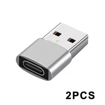 Adattatore per caricabatterie da 2 pezzi per iPhone 15 14 13 Pro Max 13Pro 13 Adattatore USB di tipo C Tipo C Convertitore USB-C per cavi di tipo C per laptop iPhone 12