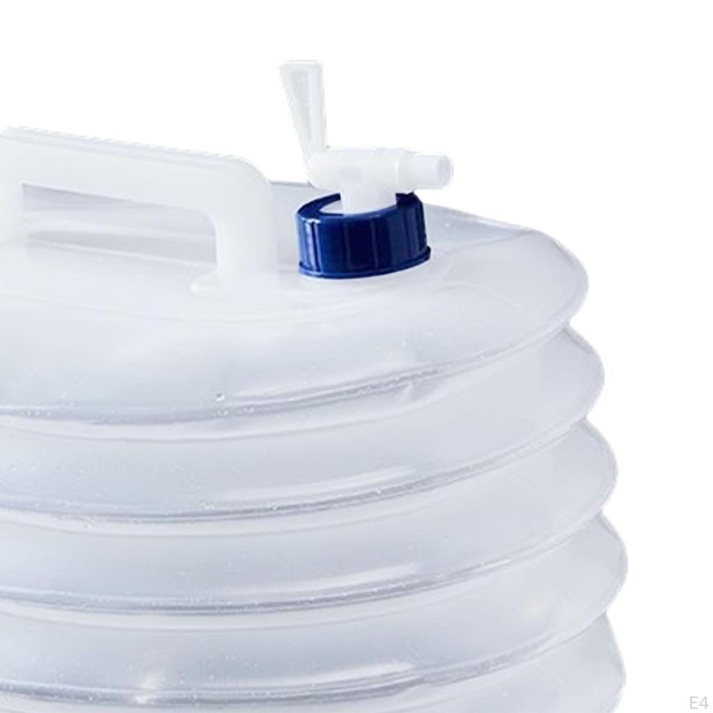 Recipient de apă pliabil, ulcior de tabără, găleată pentru gătit în camping