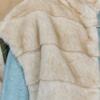Maxza Reversible Padding Vest Panel Fake Fur Ze12qv001nh