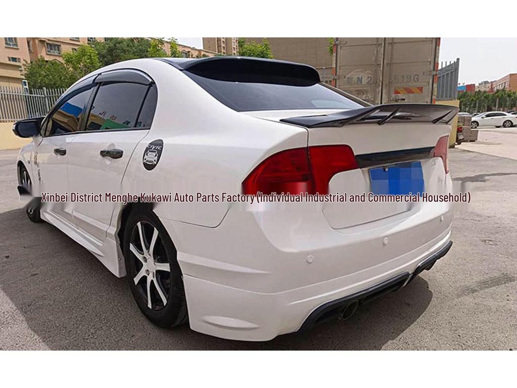 RS Style Roof Spoiler Kit for 06-11 8th Gen Honda Civic - No-Damage Install