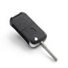 KEYYOU Replacement Remote Flip Folding Car Key Shell Case 3 Buttons For Porsche Cayenne 2010 2009 2008 2003 2004 2005 2006 Key