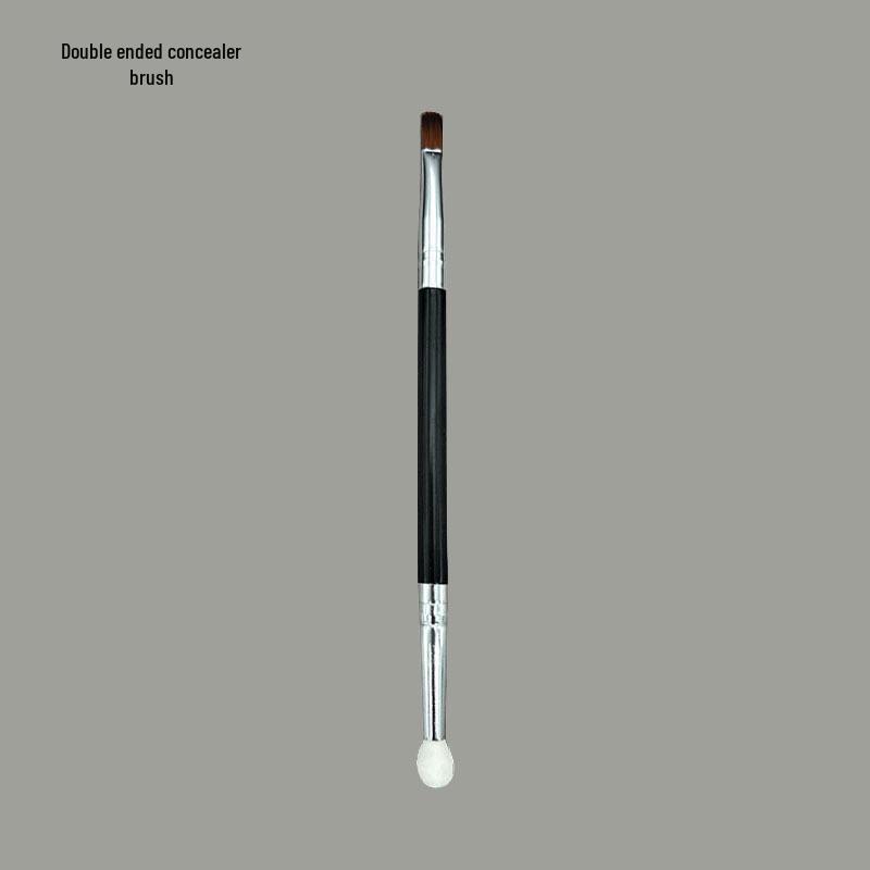 Mini Makeup Brush Set: Blush, Powder, Highlighter, Contouring, Eyeliner, Eyeshadow, Concealer Brushes with Soft Bristles