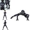 Stunning Black Spider-man Homecoming Cosplay Costume With Breathable Material For Kids And Adults