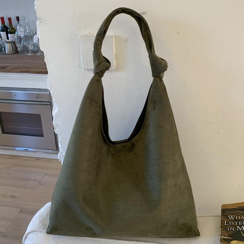 Winter new large-capacity tote bag fashionable commute to work simple high-value shoulder bag women