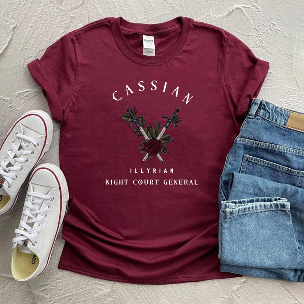 

Illyrian Training Camp Shirt Sarah J Maas Tshirt Acotar Velaris Tees The Night Court Shirts Cassian ACOTAR Tshirt Bookish Gift S