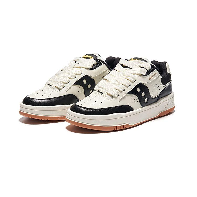 SAUCONY Chilltime Sports Non-Slip Low-Top Casual Shoes Unisex Casual Shoes Beige Black Blue S79045-3