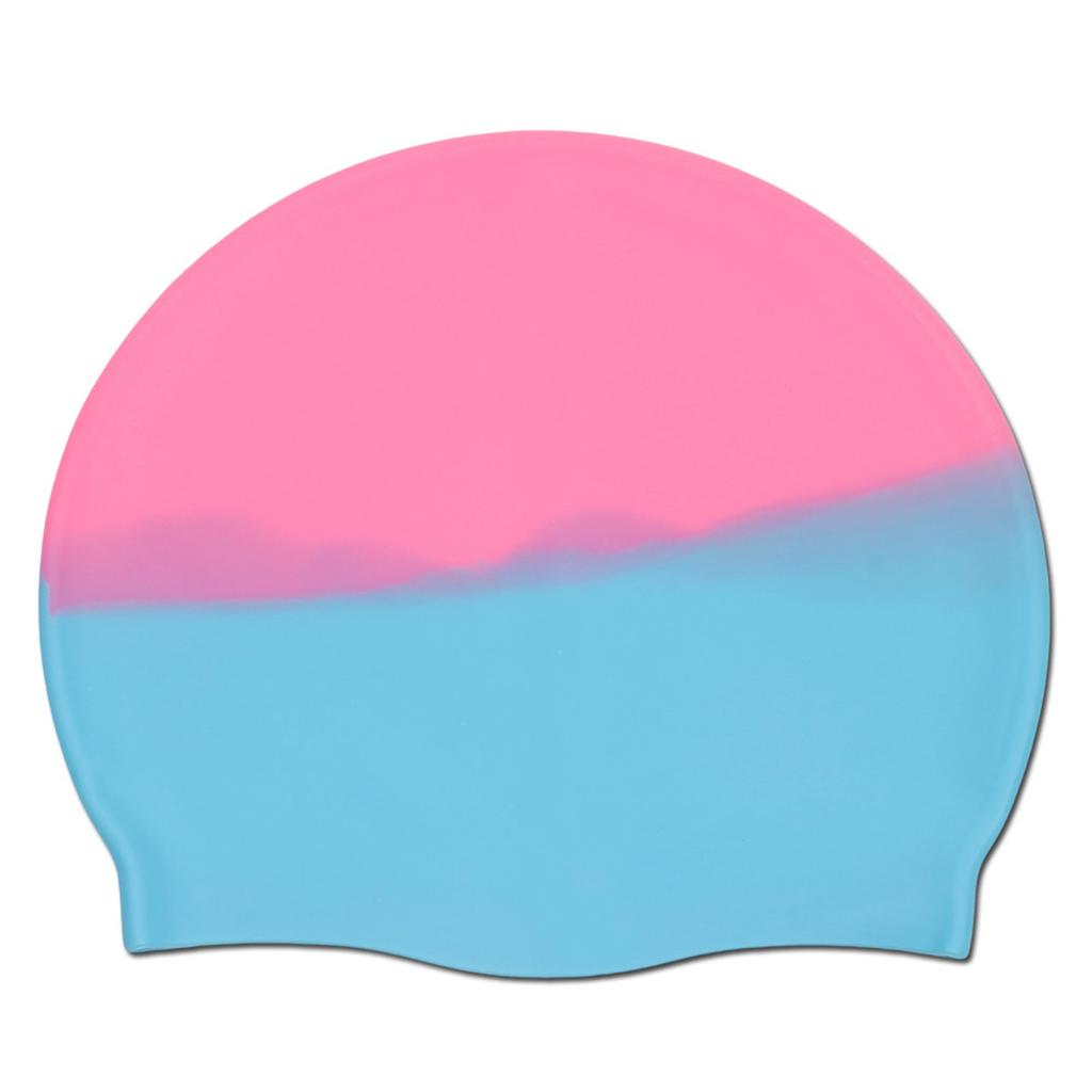 Silicone Swim Cap Non-Slip Swim Cap With Ear Protection Premium Tear-Resistant Summer Beach Vacation Activities For Adults
