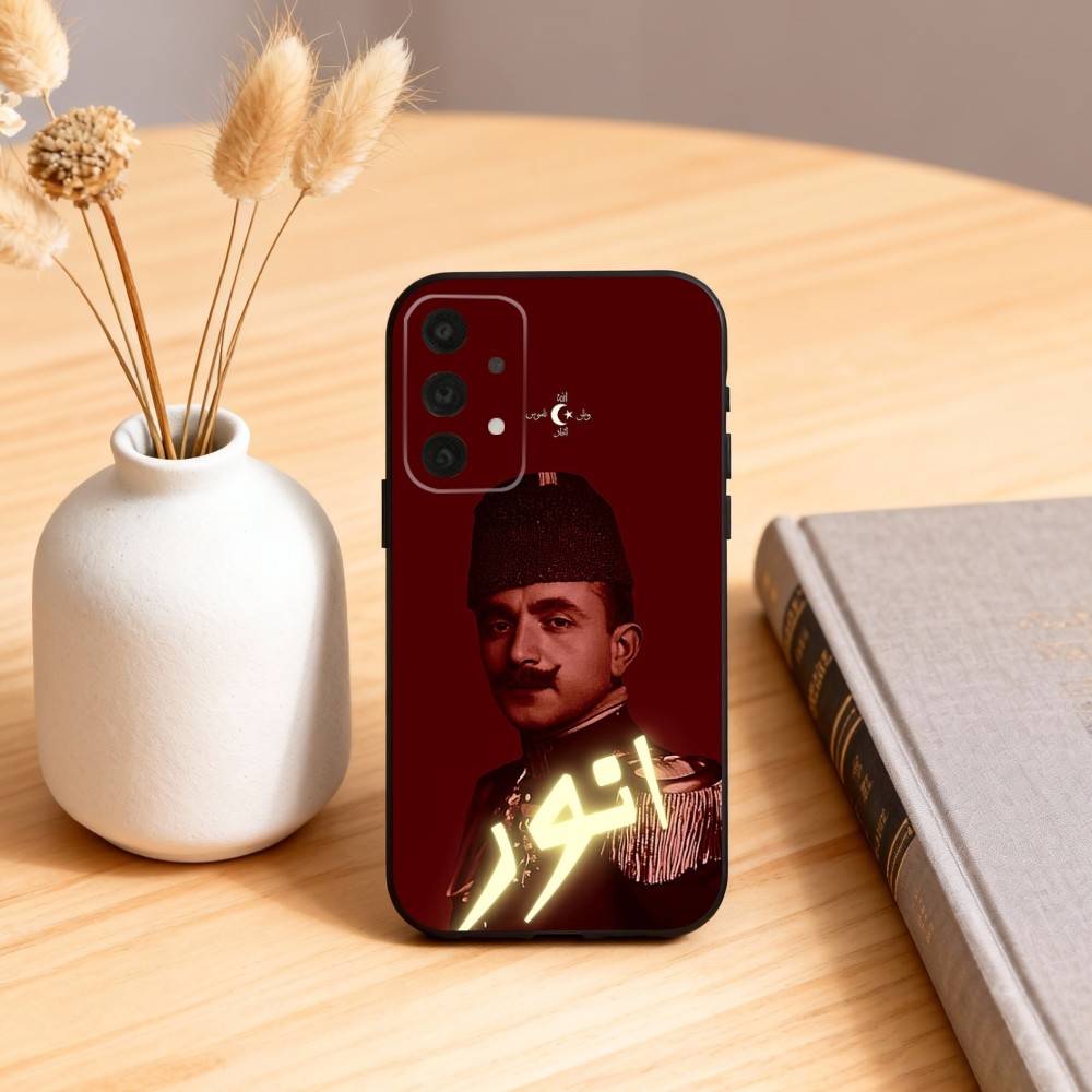 Cool Empire O-Ottoman Phone Case For Samsung S25,24,23,22,30,21,10,9,Ultra,Plus,Lite,FE,4,5 G Soft Black Case