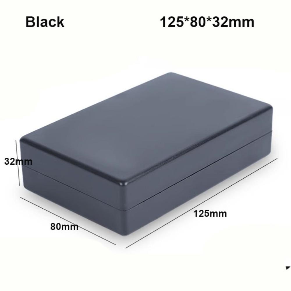 New Waterproof Project Enclosure Boxes ABS Plastic White Black Storage Case 9 Styles Housing Instrument Case Electronic Supplies