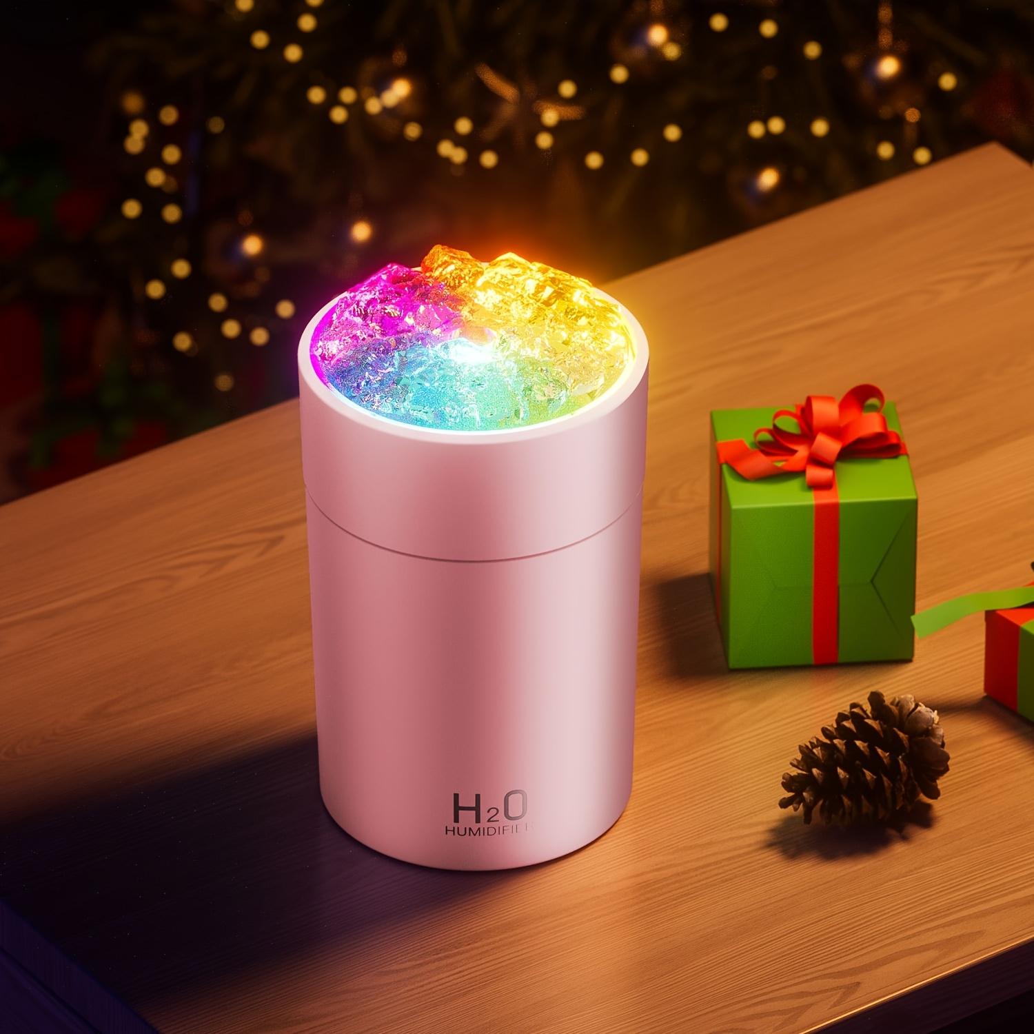 

1 шт., цветной увлажнитель воздуха в виде чашки, бытовой, небольшой, портативный, для спальни, большой, с распылением, мини-машина для ароматерапии воздуха в автомобиле розовый