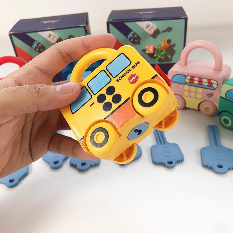 Children's Key Matching Puzzle Toy: Early Education Padlock & Life Skills Training