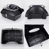 48L Motorcycle Trunk Rear Storage Box Tail Luggage Trunk Case Toolbox w/Backrest Pad Scooter Motorbike Universal