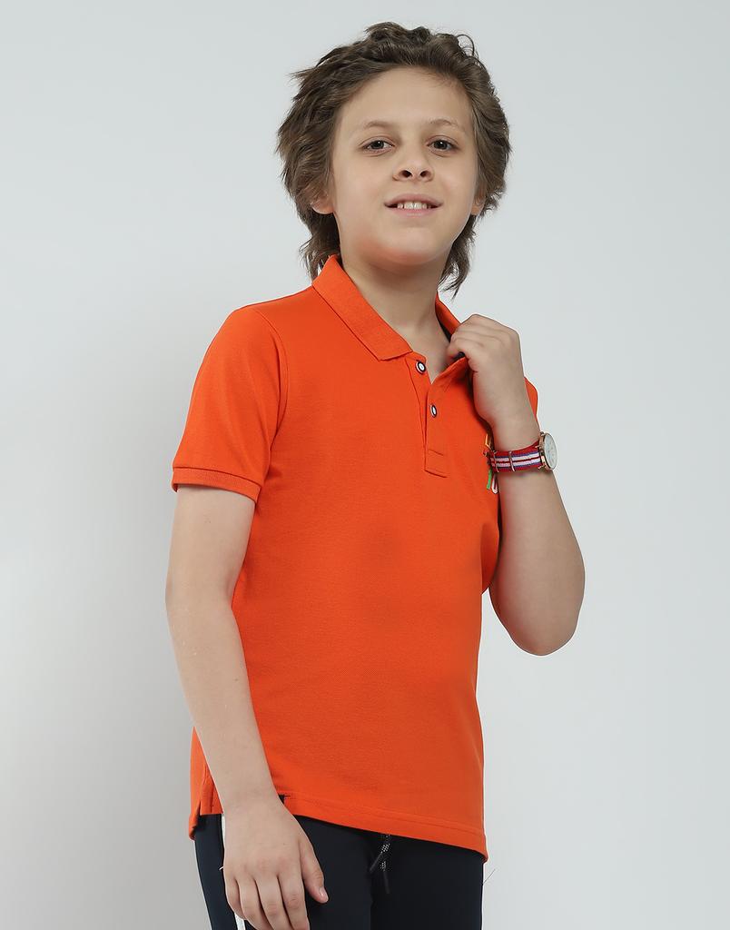 Monte Carlo Men's Regular Fit Solid Half Sleeve Polo T-Shirt