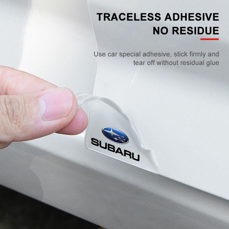 2 Stück Auto Tür Eckabdeckung Kratzschutz Aufkleber Styling Für Subaru Impreza Legacy WRX STI BRZ Forester Ascent Levorg XV