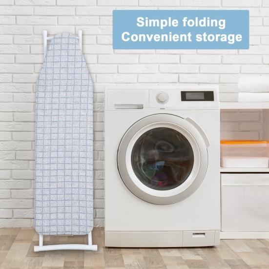 Ironing Board Full-Size Foldable Ironing Board Foldable Household Ironing Board Extended Ironing Board Outside with Heat-Resistant Cover