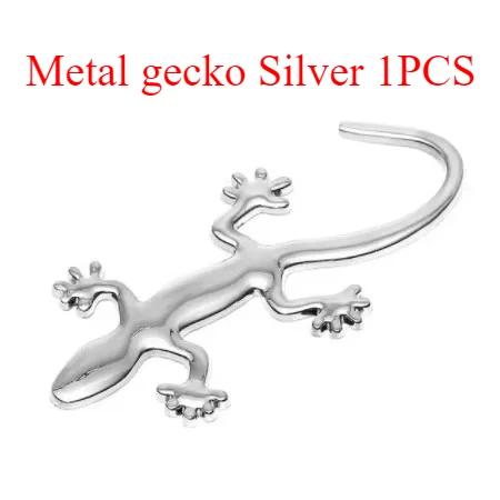 1PC 3D Plastic Gecko Lizard Decal Waterproof Car Truck Sticker Lizard Gecko Decal Badge Emblem Decor Car Accessories