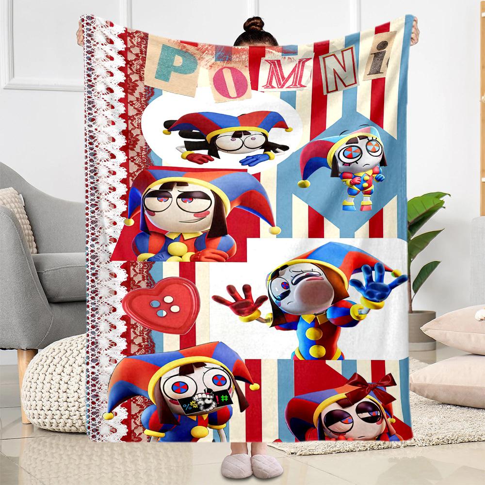 Like Digital Circus3 Blankets are suitable for living rooms,making them an ideal choice for outdoor travel and gifts.