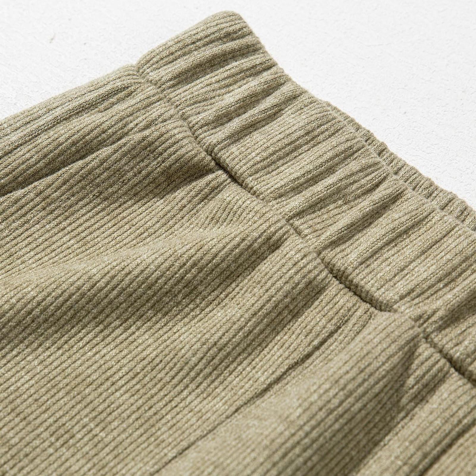 

Casual Solid Color Ripped Wide Leg Drawstring Pants For Women XXL армія зелений колір