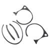 Carbon Fiber Dash trument Panel Bezel Cover Trim For Nissan 370Z 2009-