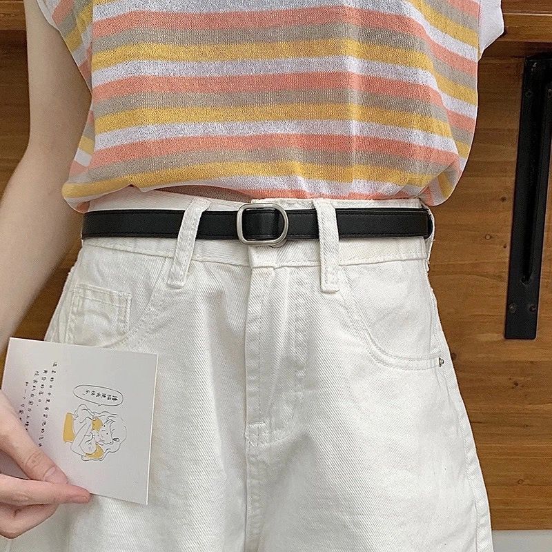 Unique Womens Pu Belt With No Hole Design And Striking Buckle Styles Perfect For Fashion Modern
