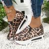 Women's fashion flat bottom inner height increase mesh yarn breathable casual single shoes support platform one piece