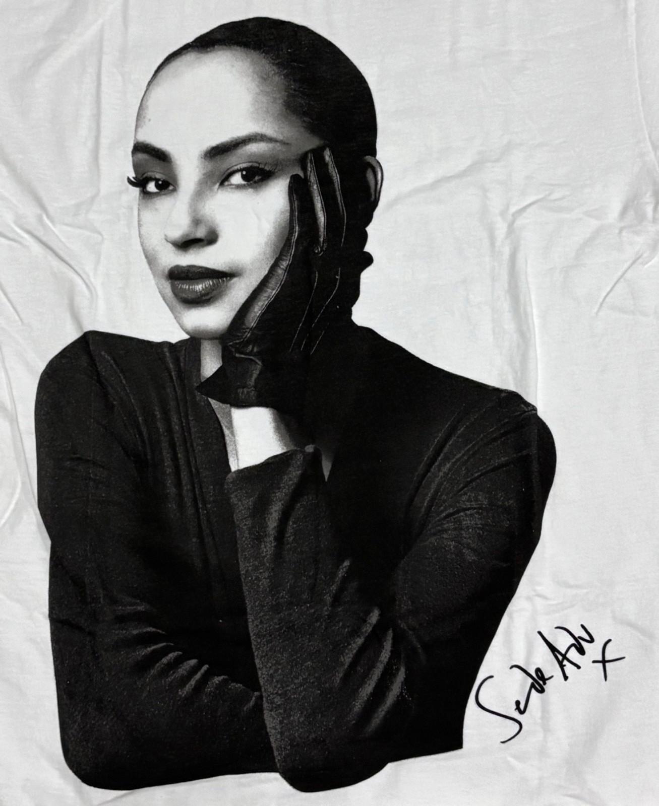 Vintage SADE 80s Music Tour Hit RARE 1993 Size L Single Stitch T-Shirt REPRINT XXXL