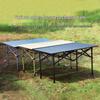 Portable Reinforced Aluminum Folding Outdoor Table