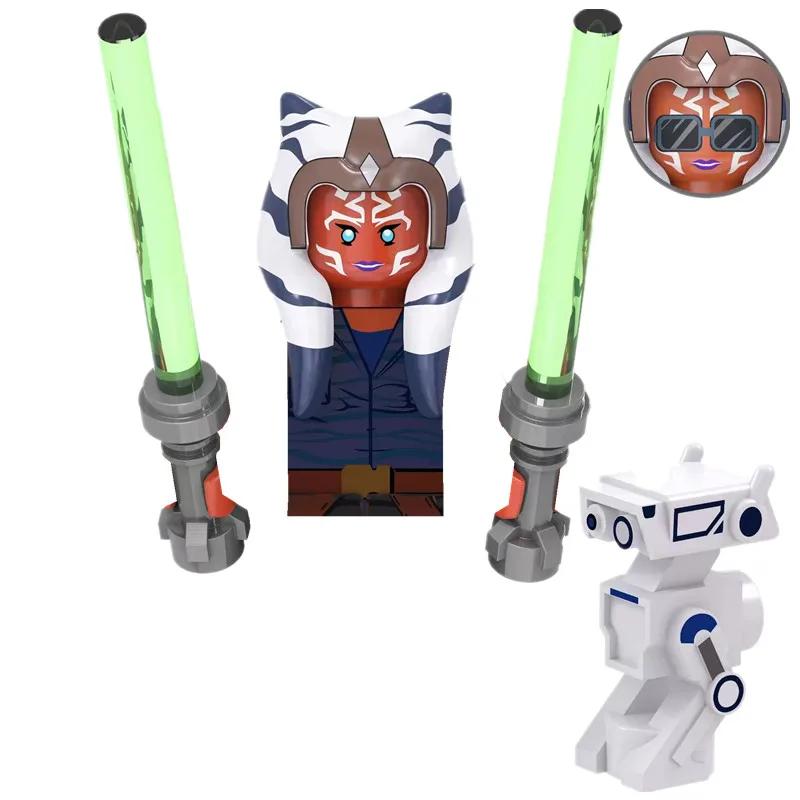 MOC Militärsoldaten Mini Anime Action-Figuren Waffen Roboter Mecha Bausteine Ziegel DIY Spielzeug für Kinder Geschenk