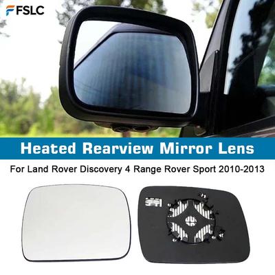 Car Wide Angle Heated Rearview Mirror Lens For Land Rover Discovery 4 Range Rover Sport 2010-2013 Mirrored Glass