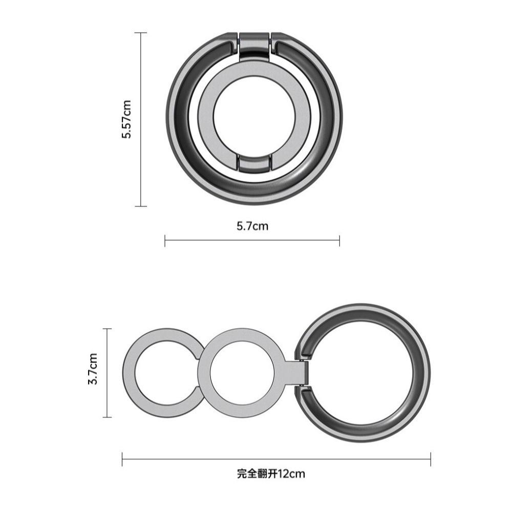 360-Degree Rotatable Magnetic Phone Ring Holder Foldable Mobile Phone Holder Cellphone