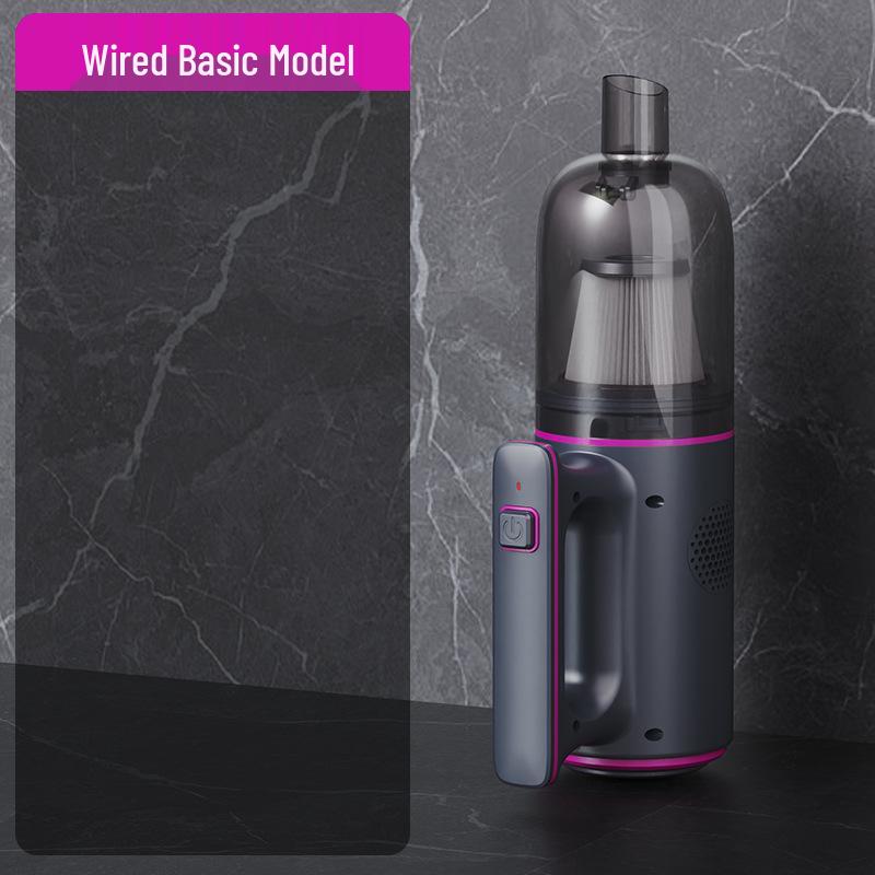 

Ручной беспроводной пылесос с высокой мощностью всасывания для дома - Компактное устройство для уборки шерсти кошек, пылевых клещей и влажной уборки