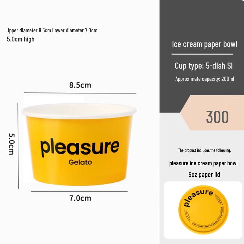 Disposable Ice Cream & Dessert Paper Cups
