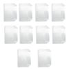 10Pcs/pack Clear Protective Cover Case Transparent PET Plastic Game Cartridge Sleeve Protectors for NES Game Card Box