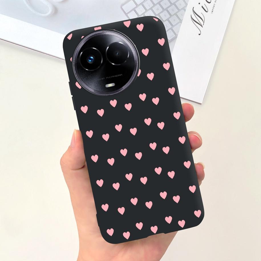 Shockproof Case For Realme 11 5G / Realme 11X Phone Cover Fashion Girls Soft Silicone Funda For Realme11 11 X 2023 RMX3785 Coque