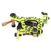 10 Wraps Coil Tattoo Machine Lemon Yellow Electroplating Iron Frame Liner Tattoo Machine for Novice