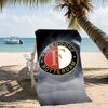 Beach Towel with Feyenoord Rotterdam logo Pattern - soft,absorbent,machine washable Lightweight&Modern,swimming,Travel Essentials