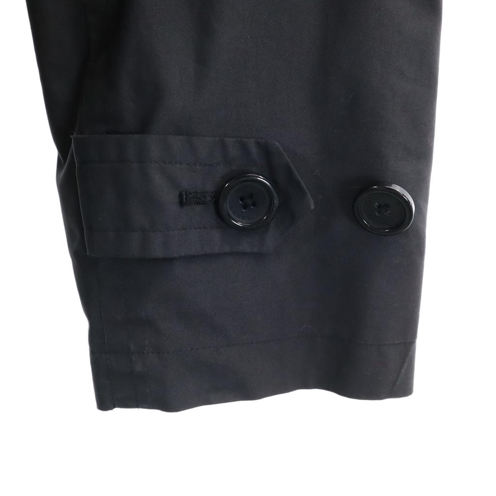 Burberry Made In Japan With Liner Coat M Black Sanyo Shokai Men's Used