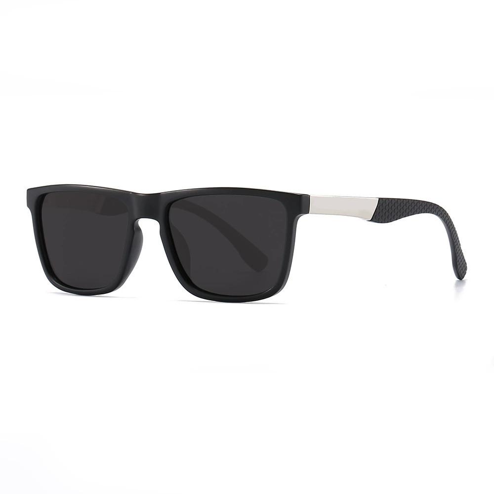 Mens Polarized Driving Sunglasses With Uv400 Protection For Travel And Outdoor Activities SandBlackFrameGrayLens