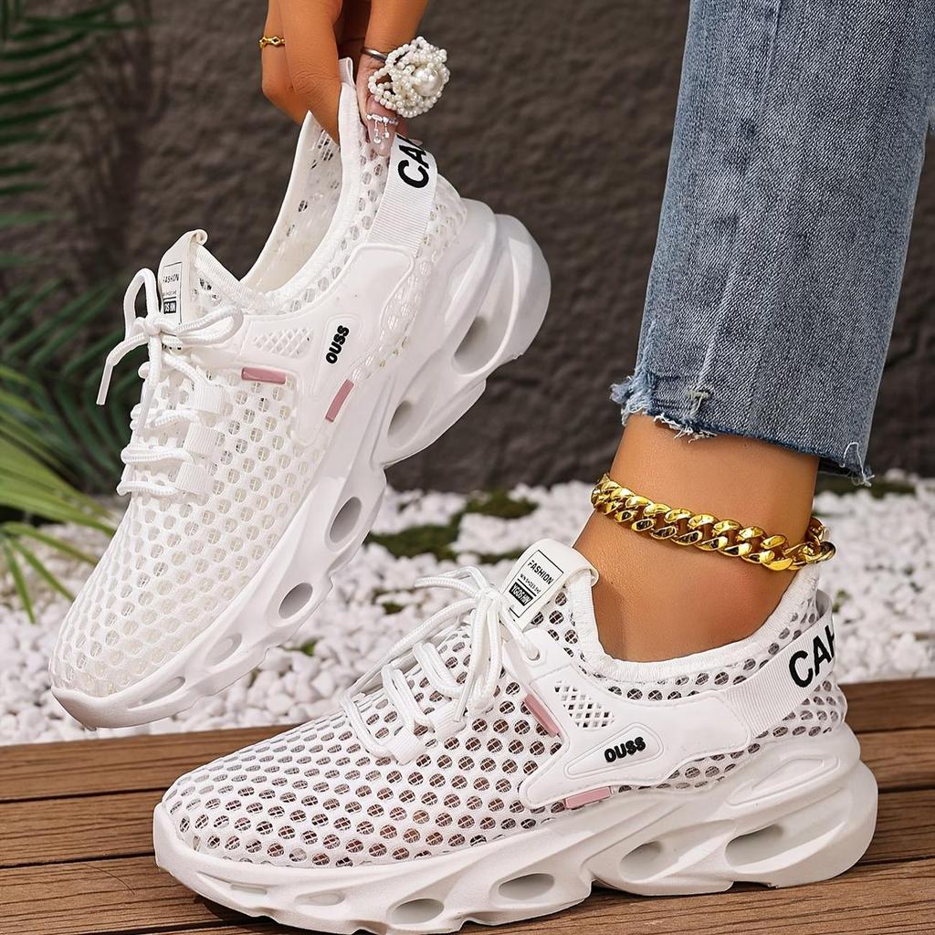 Women's Casual Breathable Mesh Running Sneakers Walking Shoes for Spring and Summer