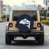 1pc Gone Fishing Fish Designed Tire Cover Wheel Cover, Fashionable Universal Wheel Cover Tire Cover Wheel Protection Cover, Suit