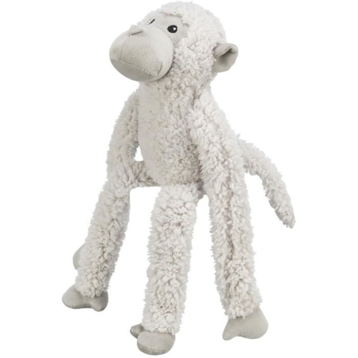 Jouet peluche - Trixie - Singe - Taille unique - Résistant - Amusant